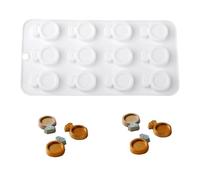 Gissroys Moules en silicone Robte Saint Valentin Lettres d'amour pour mousses faites à la main Friandises Idéal pour les événements spéciaux Traité