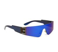 Gissroys Nouveauté Lunettes de soleil sportives pour spectacles sur scène et porter au quotidien Accessoire de costume punk Tenue moderne Accessoires photo Lunettes de soleil