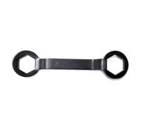 Gissroys Outil de démontage d'écrou de moto - Double embrayage noir - Clé à molette - Clé à molette - Tendeur d'embrayage - Clé à molette