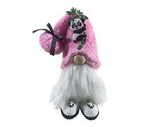 Gissroys Panda nains de tomtes suédoises - Plateau gradué - Objet de collection - Décoration de table et de cuisine pour la maison, les fermes, les décorations de bureau