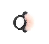 Gissroys Pare-brise Couvercle de manchon extérieur pour Lavalier sans fil magnétique Émetteur de microphone macro magnétique de microphone Lavalier Microphone Enregistrement du manchon à vent