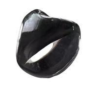 Gissroys Pearlescent Anneaux en résine à l'intérieur Glaze Confort léger Ajustez plusieurs options de couleur pour une utilisation quotidienne et des occasions spéciales Brillant, comme décrit