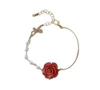 Gissroys Perles d'imitation roses délicates et polyvalentes pour célébrer l'amitié et ajouter un charme élégant, taille unique, Comme décrit