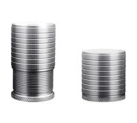 Gissroys Pieds modernes pour meubles dorés - Hauteur réglable - 43 mm - Stabilisateurs de pieds de bureau - Installation facile - Pour enfants - Support de pied d'installation gratuit