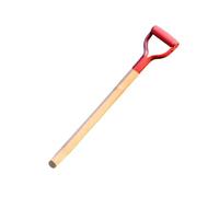 Gissroys Poignée professionnelle en T 75 cm en bois lourd design ergonomique pour creuser l'aménagement paysager de jardin terre déplace la terre poignée de pelle de jardin durable