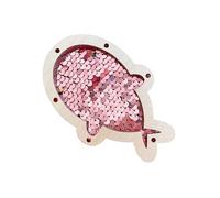 Gissroys Poisson à paillettes pour les planches occupées L'approvisionnement des enfants Accessoires de jouets pour développer l'expérience sensorielle et la motricité Jouet éducatif préscolaire Pour