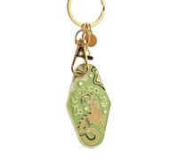 Gissroys Porte-clés chauffant aux couleurs vives Porte-clés en métal avec clé magique animale pour un usage quotidien et panneau de cadeaux Magie animale, j, taille unique