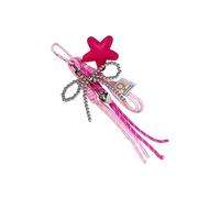Gissroys Porte-clés décoratif tendance pour sac à main, sac à dos, porte-clés esthétique, cadeau en corde tressée, b