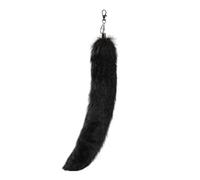 Gissroys Porte-clés tendance avec pendentif en forme de queue de renard - Décoration de sac à main - Ornements à suspendre pour filles et femmes - Accessoire tendance - Cadeau unique, K, taille unique