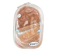 Gissroys Porte-figurine compact Sac à clés pour clés de voiture Marche Essentiel Délicieux Sac transparent Accessoires de mode Enfants Porte-clé Portable Bébé Portefeuille Porte-clé, Wing