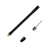 Gissroys Pour adaptateur de valve sur adaptateur de pompe à valve, boule d'aiguille à air, rallonge gonflable, rallonge de vélo, boule de tuyau, aiguille