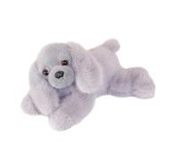 Gissroys Ressemble à la vie 30 cm Grand compagnon de chien en peluche pour adultes Liaison Bureau Décoration apaisante Peluche pour apaiser