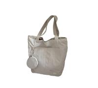 Gissroys Sac à bandoulière en nylon pour femme avec intérieur spacieux Sacs souples Loisirs Voyage Sac à main élégant Poche sous le bras pour un usage quotidien Naviguer léger, Bee White