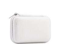 Gissroys Sac robuste pour appareil photo résistant à la chute Rembourrage intérieur doux Fermeture éclair étanche Housse pour les activités de plein air amateurs de choc, Blanc