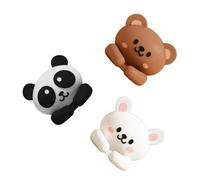 Gissroys Serre-câbles en PVC résistant à l'usure auto-adhésif pour une organisation efficace des câbles, support en silicone de bureau