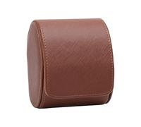 Gissroys Sleek Organiseur de montre de voyage à base plate empêche le roulement de rouler, cadeau de qualité supérieure.