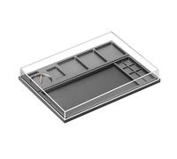 Gissroys Solution de rangement compacte pour pièces de montres avec rembourrage antidérapant pour entretien professionnel d'atelier - Plateau de rangement en acrylique pour outils d'horlogerie, b