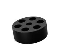 Gissroys Stabilisateur de disque vinyle facile à utiliser en alliage d'aluminium pour une sortie sonore claire. Platine disque Compression Amortissement des chocs Amplificateur sonore