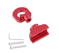 Gissroys Stabilisateur de verrouillage de chaîne de vélo de route, alliage d'aluminium, tendeur de chaîne de vélo à une vitesse en alliage d'aluminium, tendeur de chaîne pliable