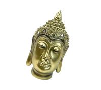 Gissroys Statue de tête de Bouddha Méditations Décors Statues de Bouddha Figurines Table Spirituelle Statue Né Central Sculptures de Tête