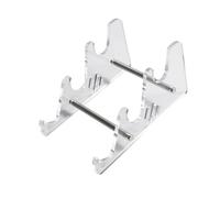 Gissroys Support d'affichage de clavier acrylique Support d'ordinateur mécanique pour bureau Effacer des claviers Support de mémoire Accessoires ergonomiques