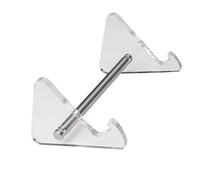 Gissroys Support d'affichage de clavier acrylique Support d'ordinateur mécanique pour bureau Effacer des claviers Support de mémoire Accessoires ergonomiques