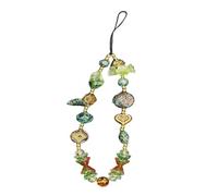 Gissroys Support de câble de téléphone en plastique, design antidérapant, accessoires de téléphone à petites perles, convient à la plupart des modèles de smartphones, ne rouille pas