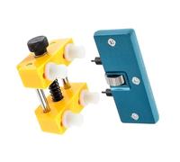 Gissroys Support de réparation de montre construit avec précision avec base de serrage Gardiens de vente rapide Outil d'entretien pour différentes tailles de boîtiers Kits d'outils pour les amateurs