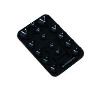 Gissroys Support stable en silicone à ventouse pour téléphone portable assurant une fixation ferme sur les bureaux, véhicules et autres surfaces lisses