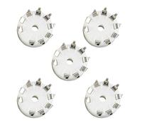 Gissroys Supports tubulaires cuivrés/étain/phosphore de haute qualité pour 12AX7 12AT7 12AU7 ECC83 ECC82 E88CC 6922 6p1 6p14 6n1 6N2 6N3