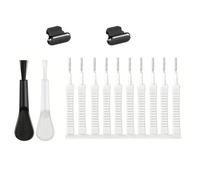 Gissroys Tablette Frais de Caméra Outils de Nettoyage de Connexion Brosses Antilogging de Port de Type C Nettoyeur pour Haut-parleur de Téléphone et Récepteur Nettoyeur de Brosse en Nylon