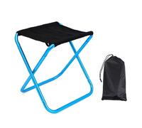 Gissroys Tabouret de camping portable - Tabouret pliant - Petite chaise de pêche - Confortable - Facile à transporter - Petits sièges de camping - Randonnées - Équipement de pêche - Fourniture de