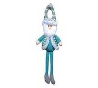 Gissroys Taches de Noël colorées Ornement suspendu Sécurité enfant Matériaux souples Vacances Décorations de fête pour l'intérieur Utilisation Beau Père Noël Peluche Ornement