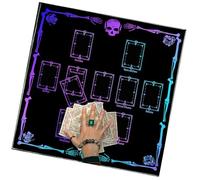 Gissroys Tarots Nappe Carte de Lecture Astrologys Tissu Autel Table de Cartes Divine Table de Cartes Tissu Tapisserie Sorcellerie Livraisons Lire Cartes de Tarot Nappe Couverture Spirituelle