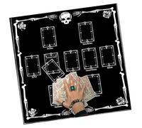 Gissroys Tarots Nappe Carte de Lecture Astrologys Tissu Autel Table de Cartes Divine Table de Cartes Tissu Tapisserie Sorcellerie Livraisons Lire Cartes de Tarot Nappe Couverture Spirituelle