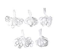 Gissroys Tickets scintillants or/étoiles argentées en papier résistant aux larmes Facile à utiliser, taille unique, comme décrit