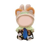 Gissroys Tun Play Costume de poupée en peluche pour enfant 17 cm Ensemble Easy Change Display Dressing Accessoires Anime Costume