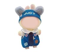 Gissroys Tun Play Costume de poupée en peluche pour enfant 17 cm Ensemble Easy Change Display Dressing Accessoires Anime Costume