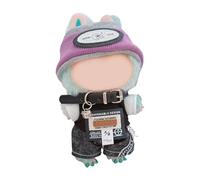 Gissroys Tun Play Costume de poupée en peluche pour enfant 17 cm Ensemble Easy Change Display Dressing Accessoires Anime Costume