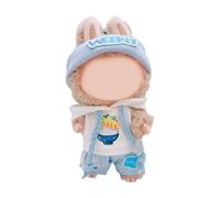 Gissroys Tun Play Costume de poupée en peluche pour enfant 17 cm Ensemble Easy Change Display Dressing Accessoires Anime Costume