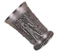 Gissroys Verre à vin isotherme rétro, passe au lave-vaisselle, gobelet de fête simple pour un usage quotidien