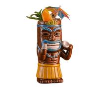 Gissroys Verre île colorée Boisson en céramique unique pour les fêtes pour diverses boissons et événements Creative Island Cup