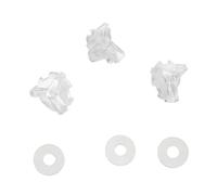 Gissroys Vis de visière universelles pour casque de moto Dirt Bike - Éléments de fixation en plastique - Vis de rechange - Kit de matériel
