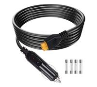 Gissroys XT60 Rallonge femelle vers prise de charge de voiture 12 V/24 V Adaptateur pour panneau solaire Power Station 12 V/24 V Alimentation stable compatible