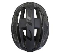 GIST Casque Velo Adulte Route Volo Noir Mat-Noir Brillant Full in-Mold Taille 52-56 REGLAGE MOLETTE 210GRS