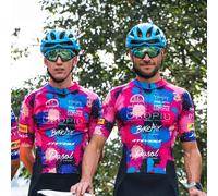 Gist Lunettes de vélo Next Monture bleue Verres bleu clair Cat.3 Adulte