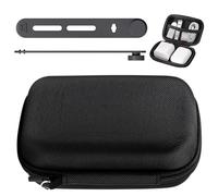 GisWell 1 sac de rangement pour ruban d'étiquettes Supvan E10, sac pour mini Bluetooth, sac pour étiqueteuse portative, contient 2 serre-câbles