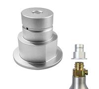 Giswell Adaptateur CO2 TR21 pour bouteilles Sodastream - Raccord rapide compatible avec Sodastream Terra, Duo et Art - Adaptateur en aluminium de haute qualité pour machine à gazéifier