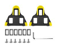 GisWell Crampons SPD pour vélo avec SPD SL - Compatible avec Sm-Sh10/Sm-Sh11/Sm-Sh12 - Carte de blocage pour jeu de crampons de chaussures de vélo à 6 degrés pour Shimano SPD SL - Idéal pour la
