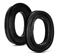 Giswell Lot de 1 paire de coussinets d'oreille en gel de silicone pour 3M WorkTunes & Peltor SportTac, coussinets de rechange compatibles avec la protection auditive Peltor ComTac